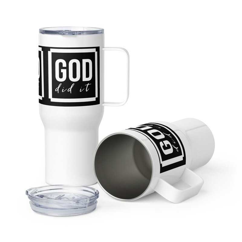 GOD did it tumbler