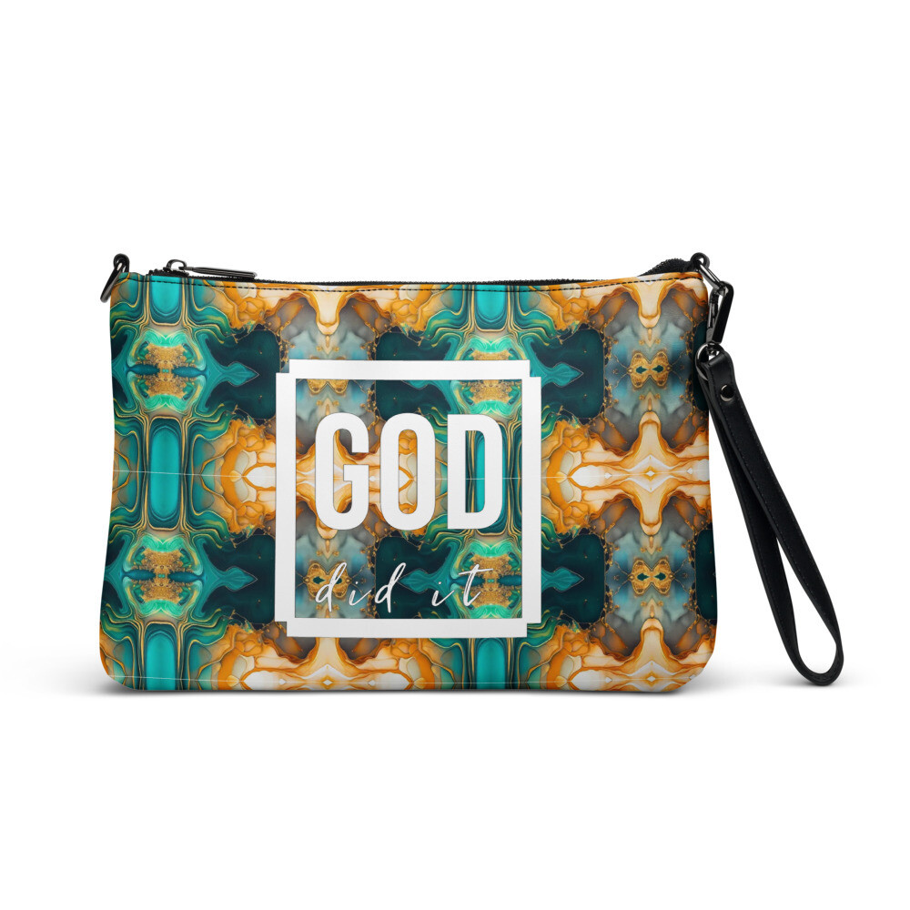 GOD did it wristlet / Crossbody bag