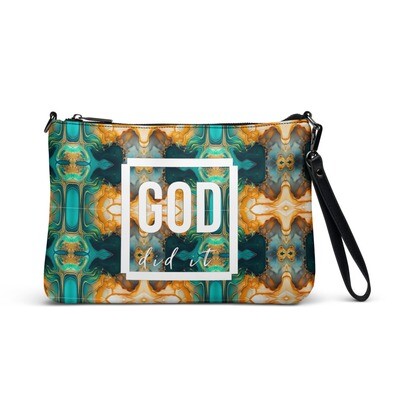 GOD did it wristlet / Crossbody bag