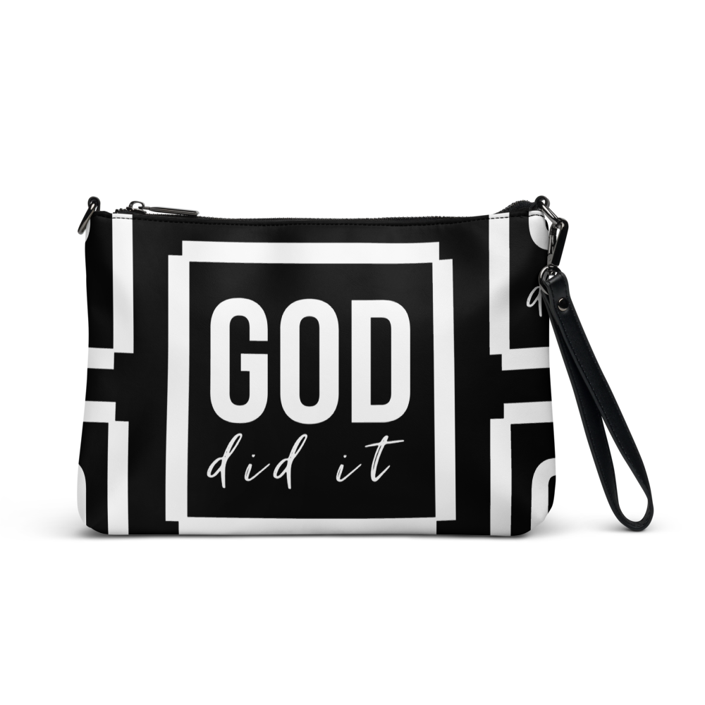 GOD did it wristlet / Crossbody bag