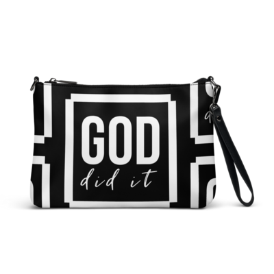 GOD did it wristlet / Crossbody bag