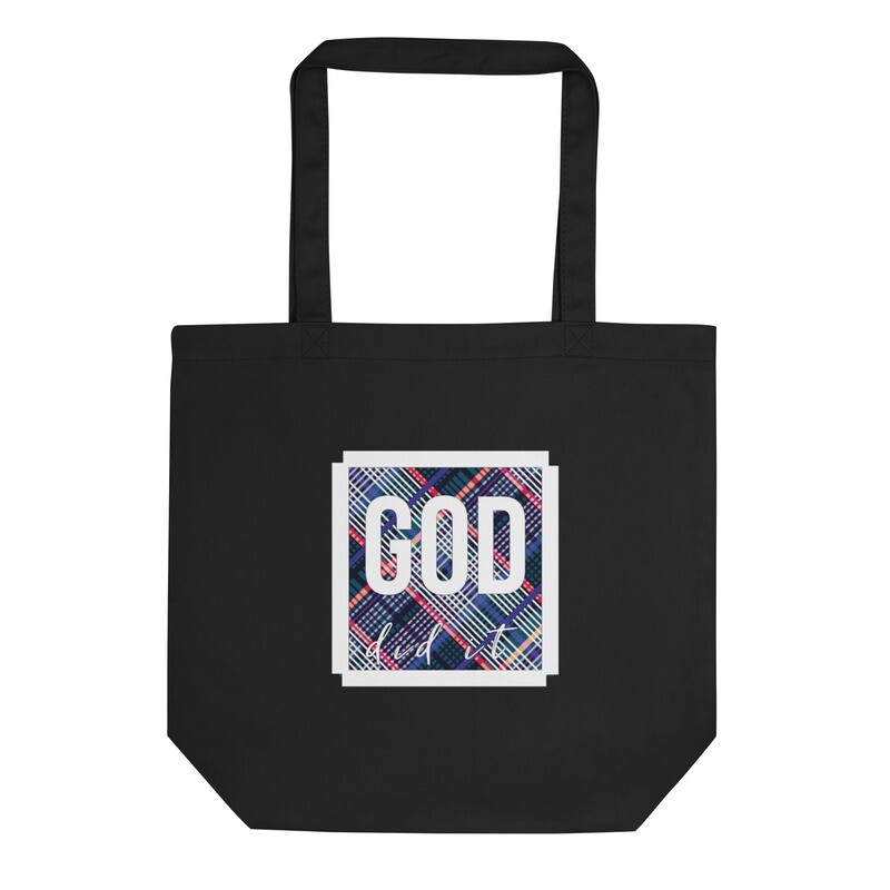 GOD did it Tote Bag