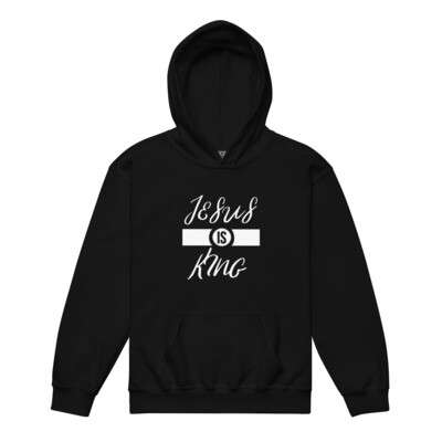 JESUS is king Youth hoodie