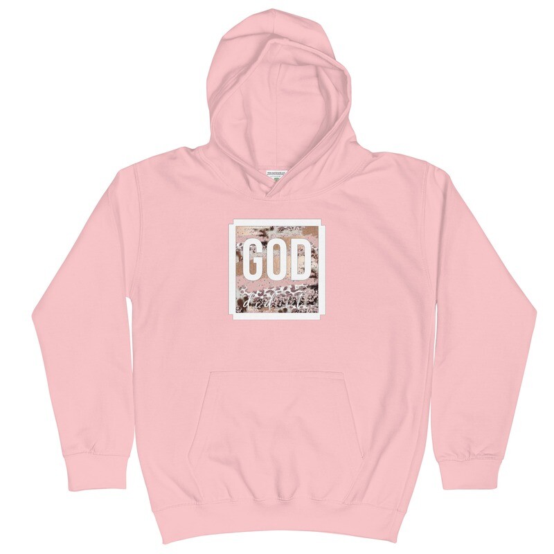GOD did it Kids Hoodie