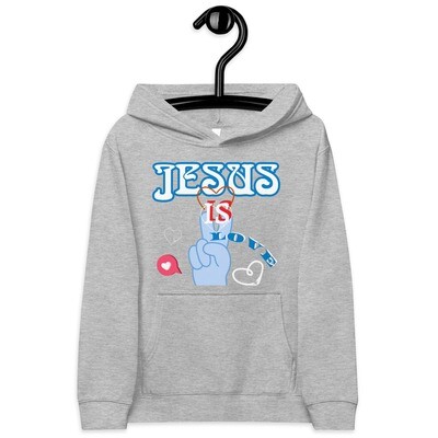 JESUS is love Kids hoodie