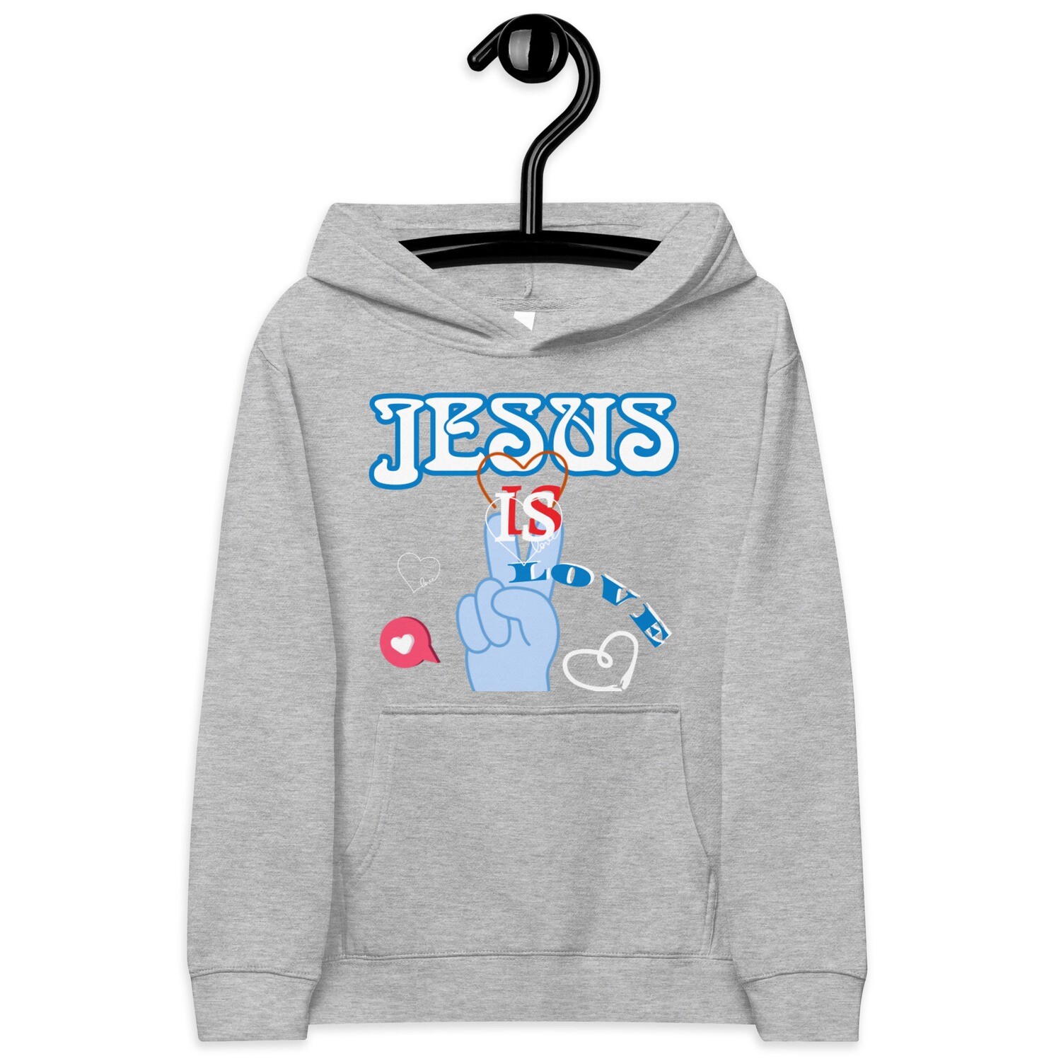 JESUS is love Kids hoodie