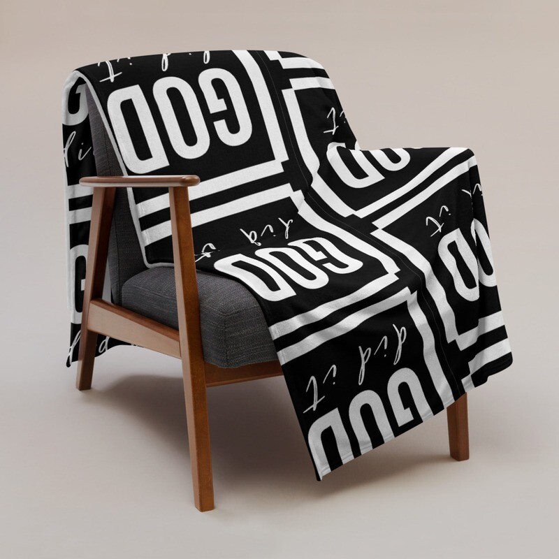GOD did it Blanket
