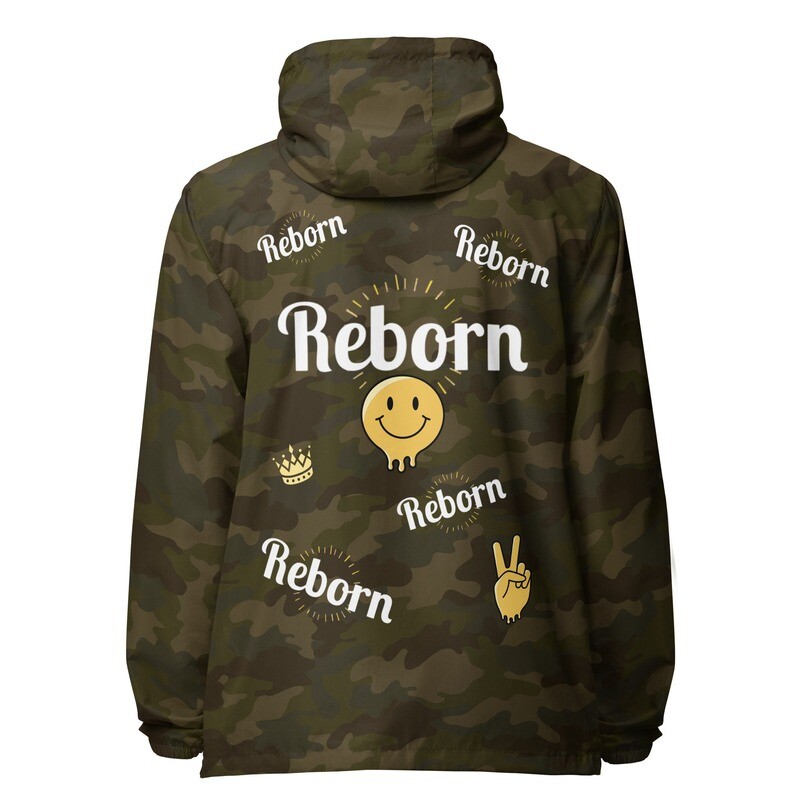 Reborn unisex windbreaker