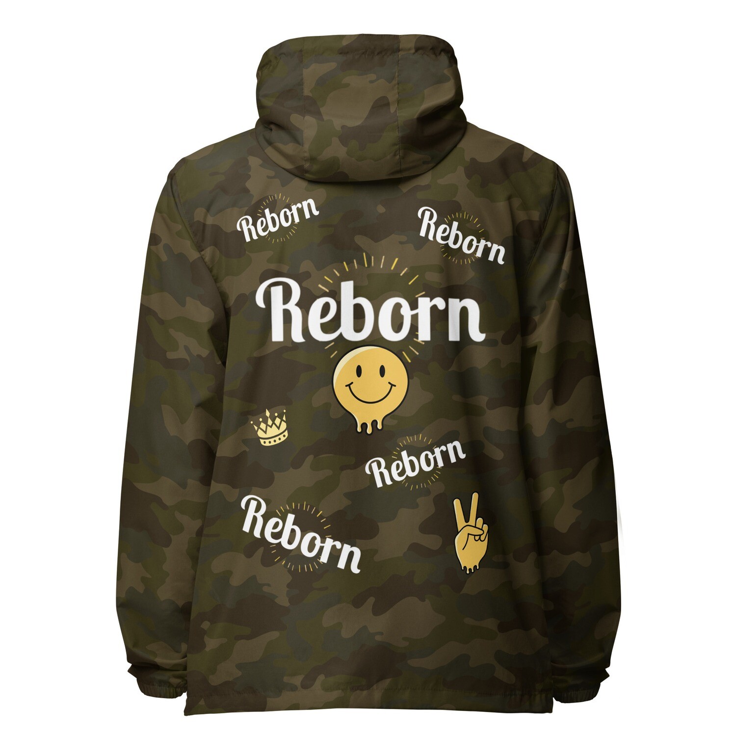 Reborn unisex windbreaker