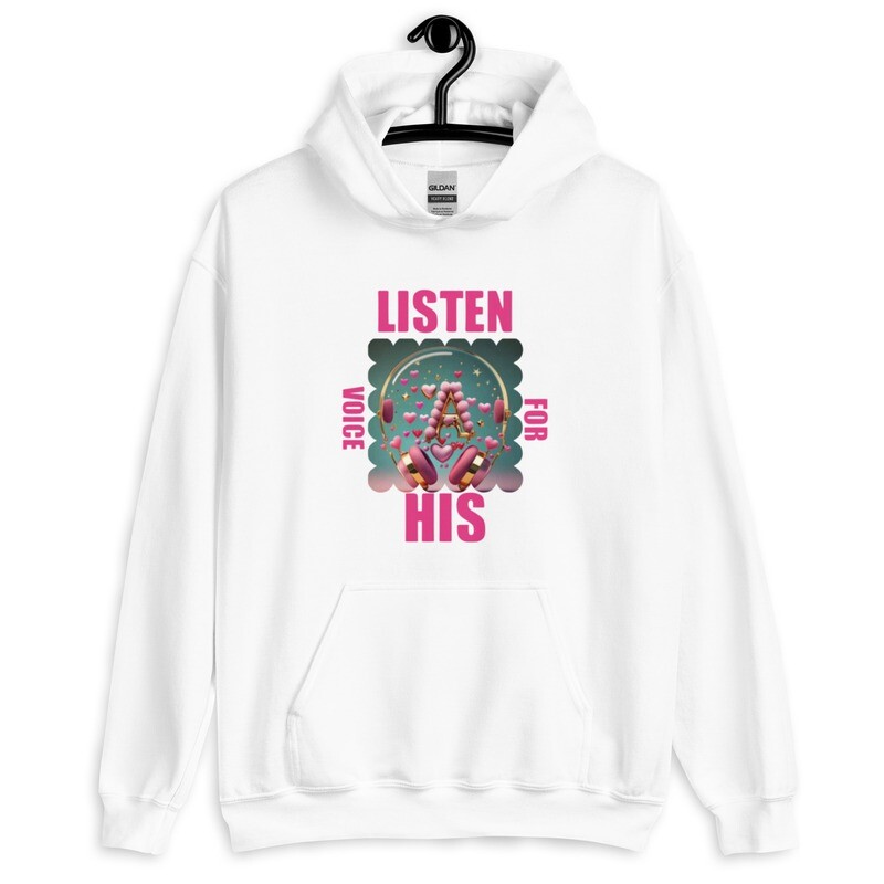 listen for his voice Hoodie