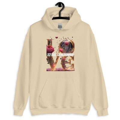 love to live generously Hoodie