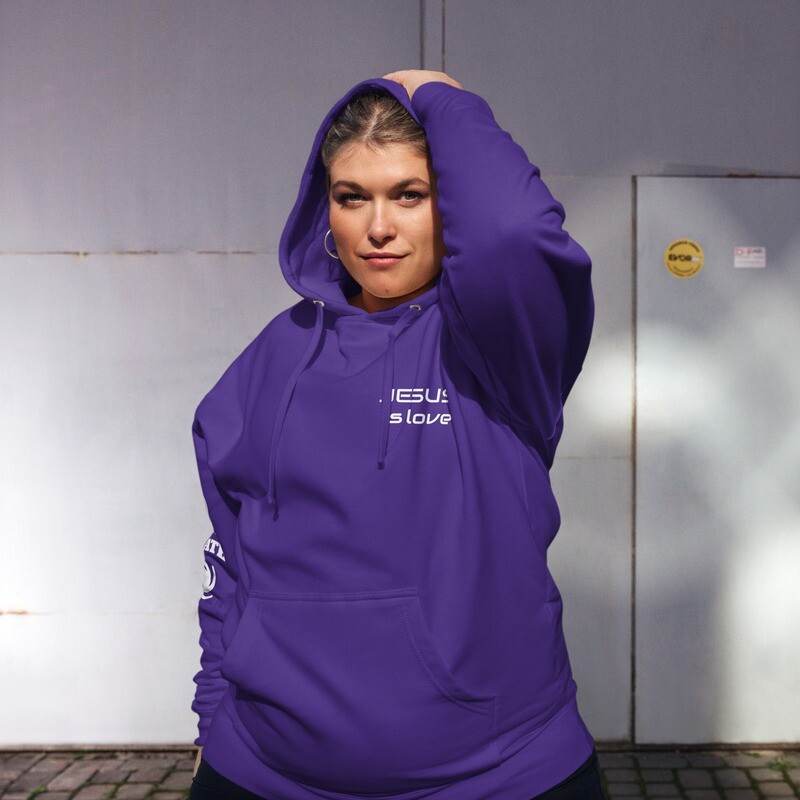 No hate Unisex hoodie