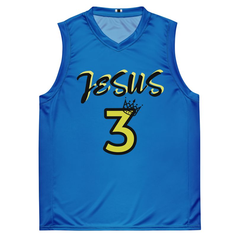 Jesus unisex basketball jersey
