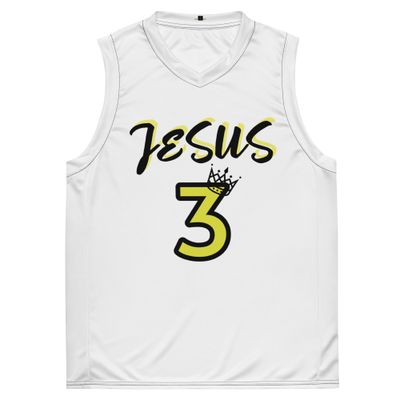 Jesus unisex basketball jersey