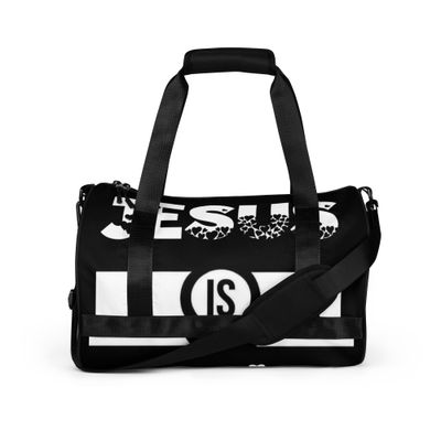 Jesus is king duffle bag