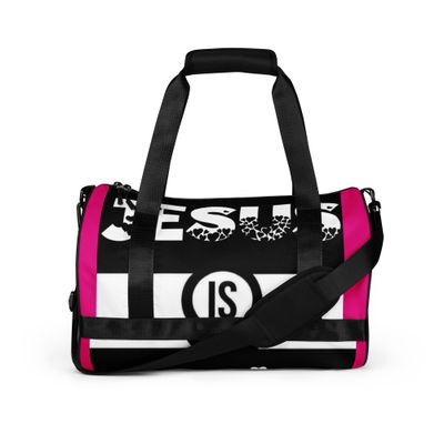 Jesus is king duffle bag