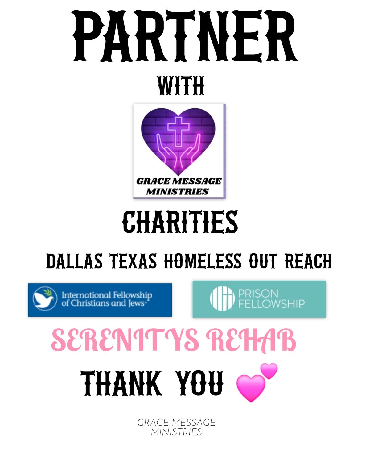 *** ministries donations ***