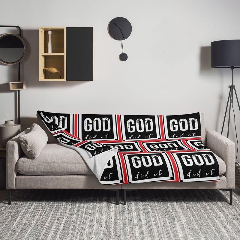 GOD did it c3 Blanket