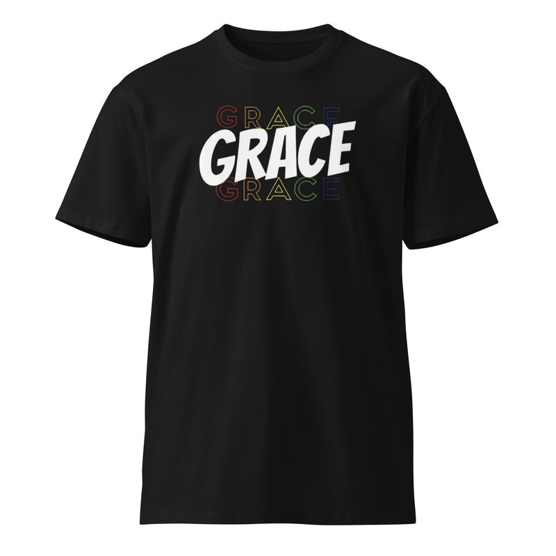 grace artsy design unisex premium t-shirt