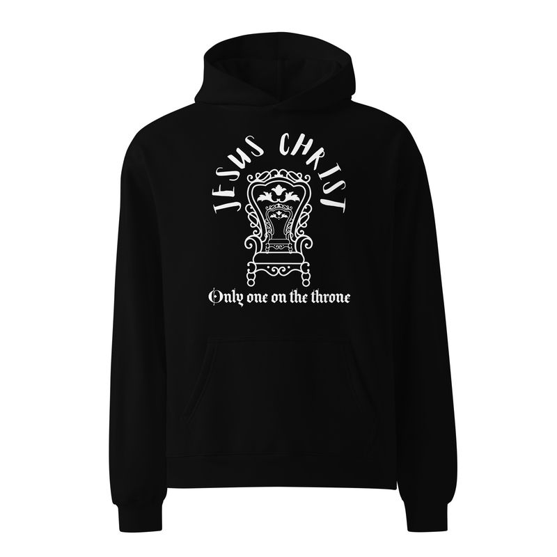 only one unisex oversized hoodie