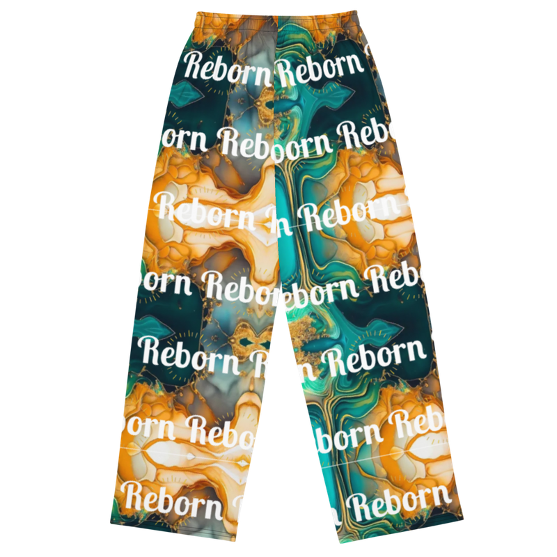 Reborn unisex wide-leg pants