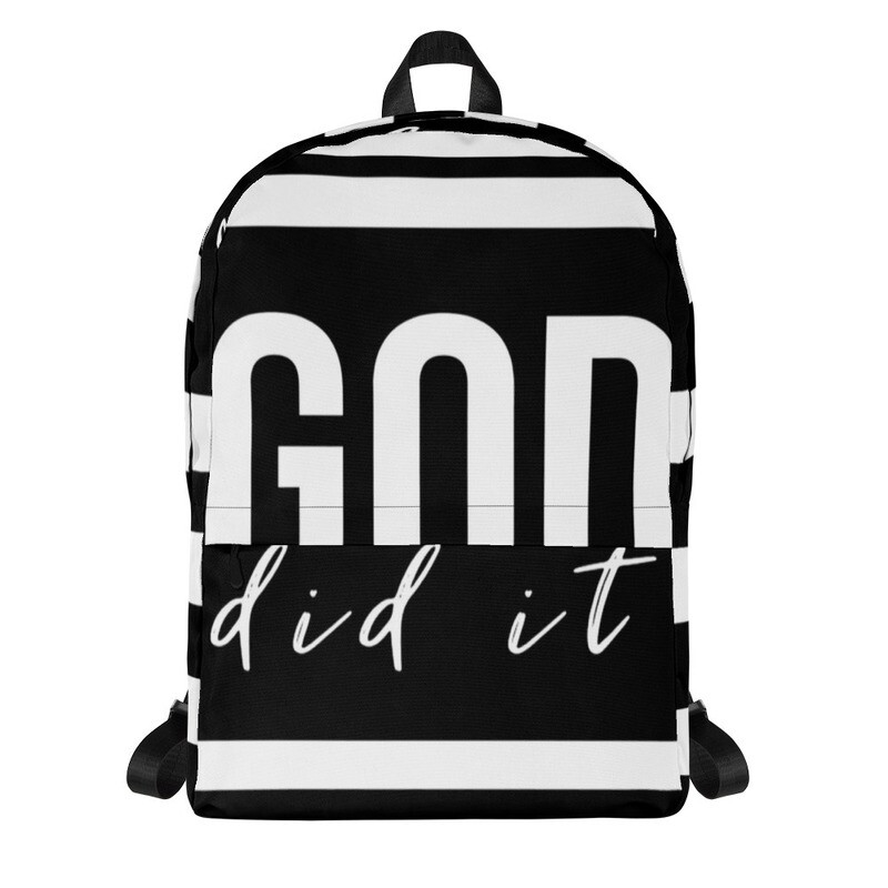 God did it backpack