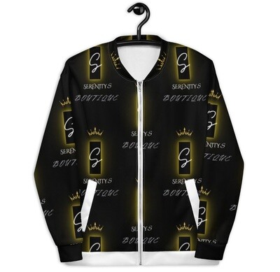 Serenitys boutique signature unisex Bomber Jacket runway