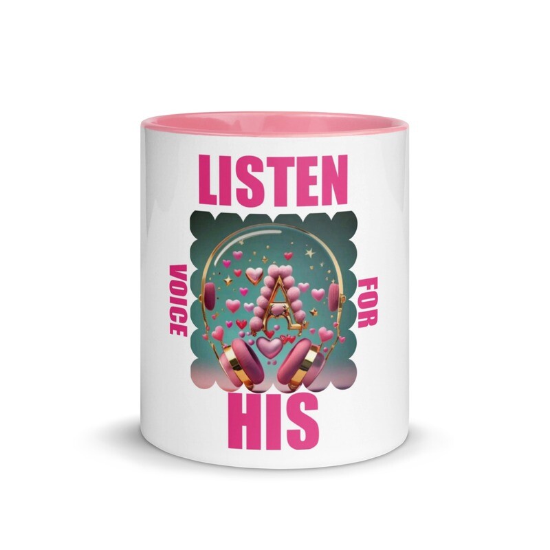 A LISTEN FOR HIS VOICE MUG