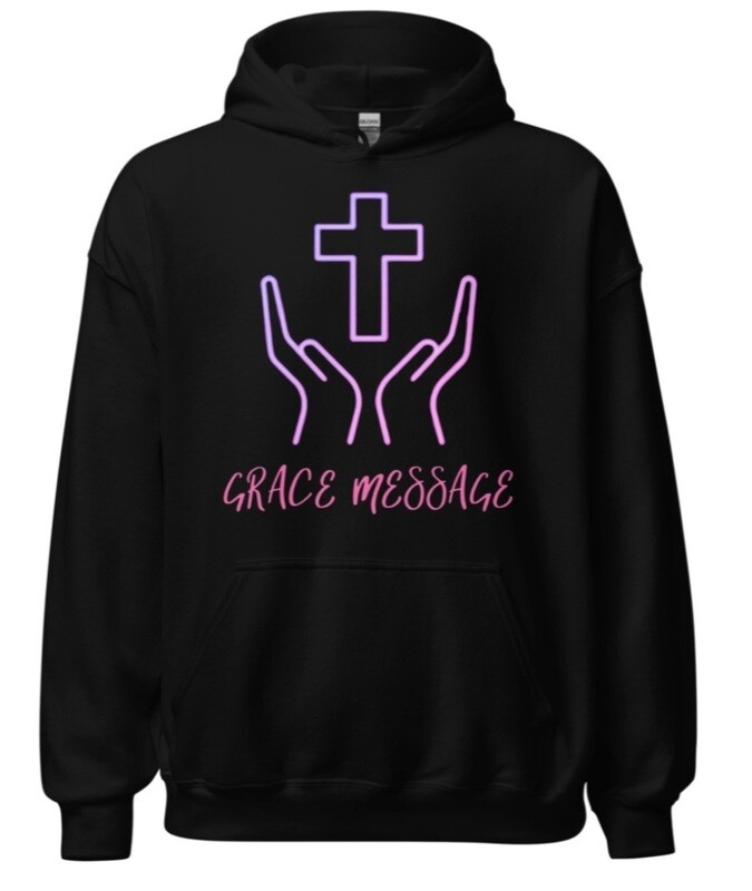 Grace message unisex hoodie