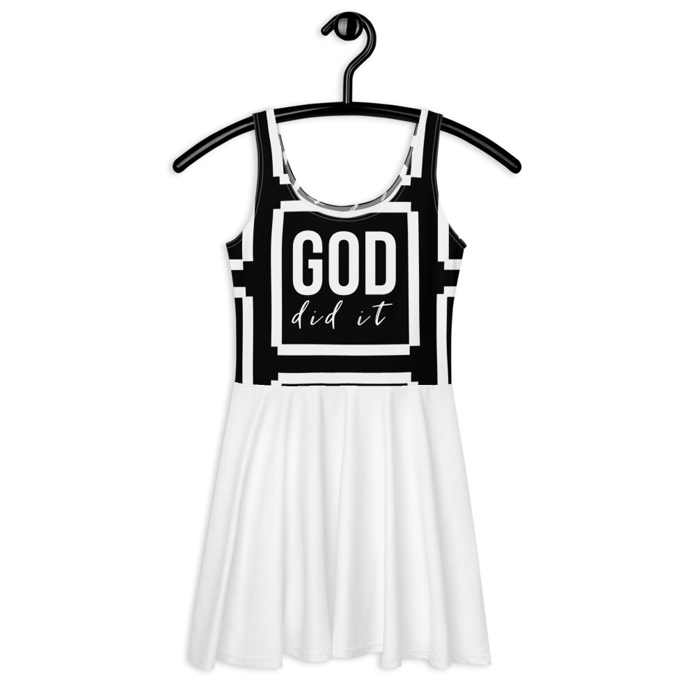 GOD did it Women's Dress