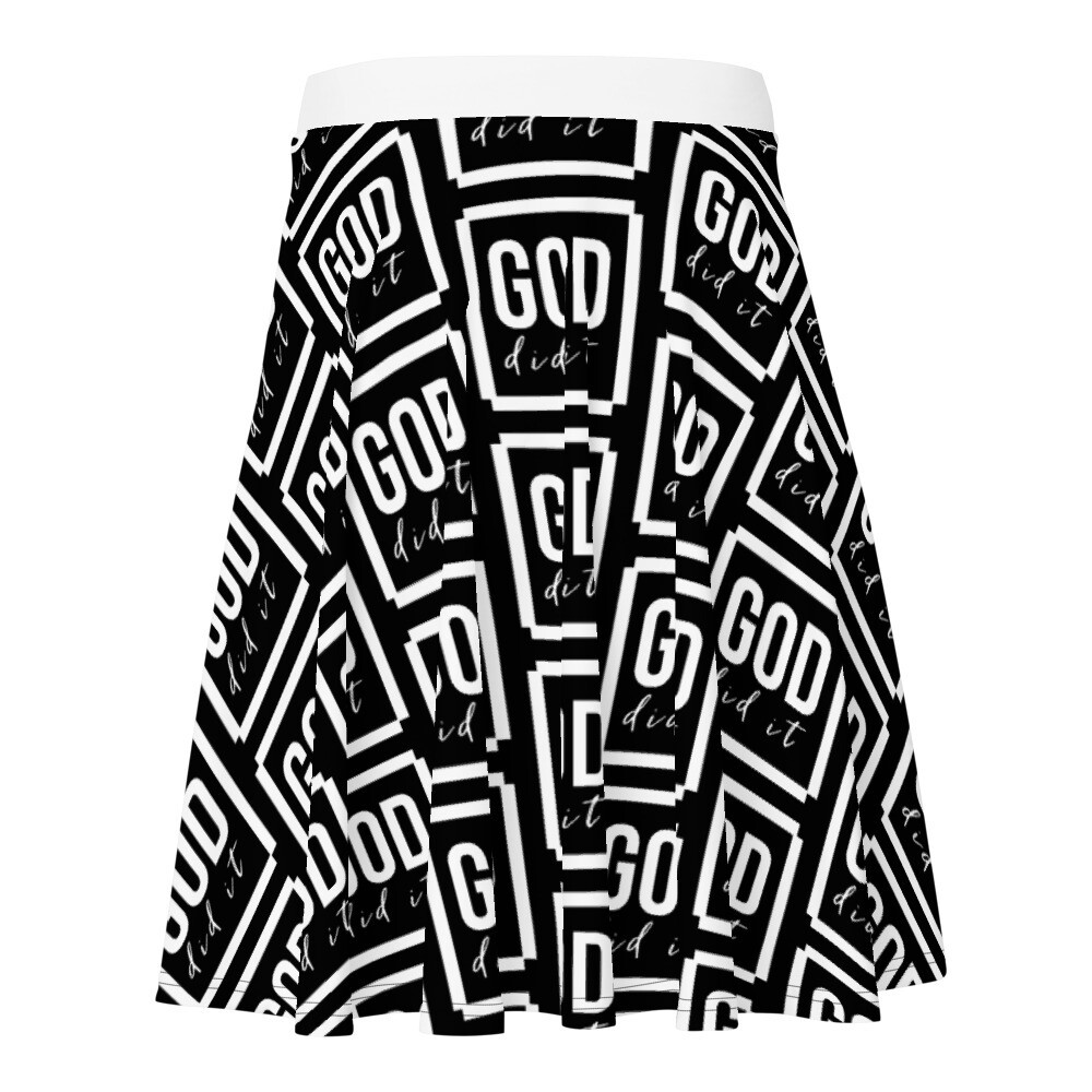 GOD did it Skirt
