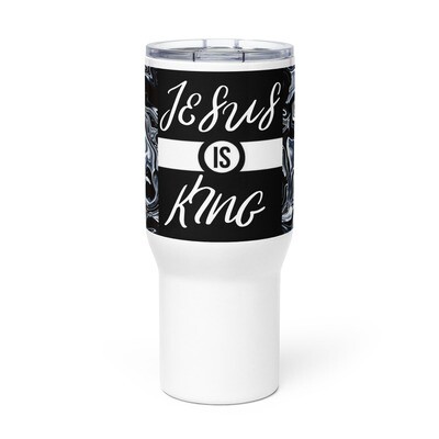 JESUS is king tumbler