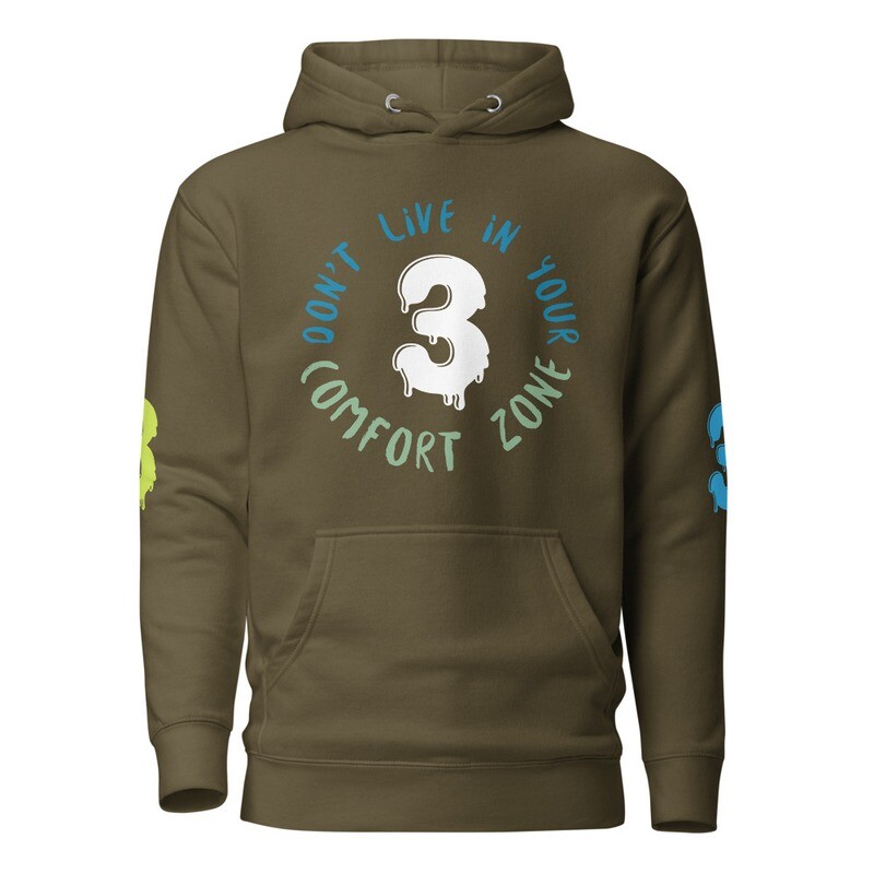 333 live holy Unisex premium hoodie
