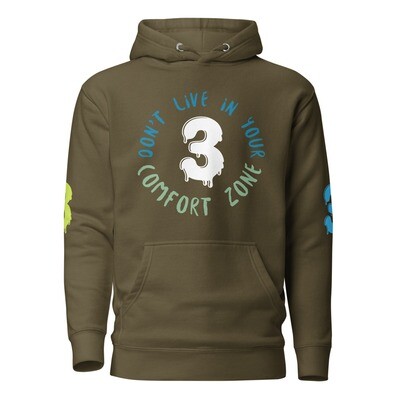 333 live holy Unisex premium hoodie