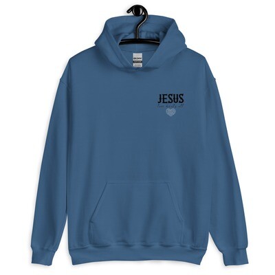 Jesus love heals all Unisex Hoodie