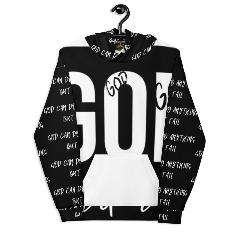 God did it 💜 God can do anything but fail premium Unisex Hoodie