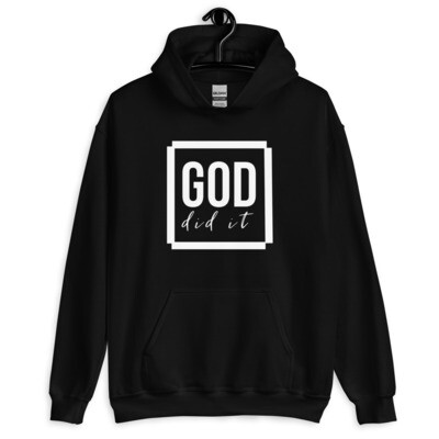 God did it Unisex Hoodie