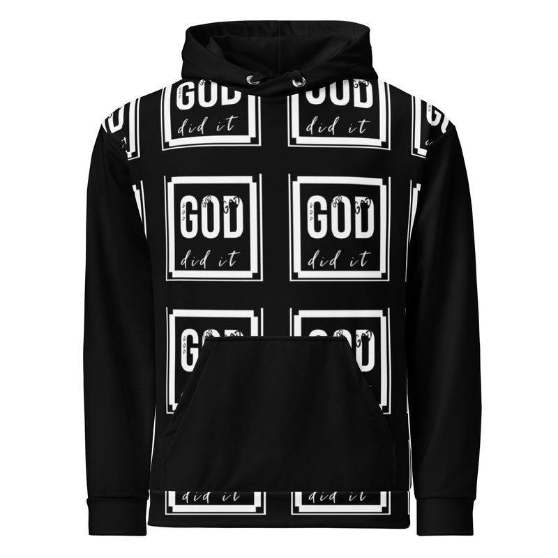 GOD did it c3 premium hoodie
