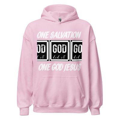 one salvation one GOD Jesus Unisex Hoodie