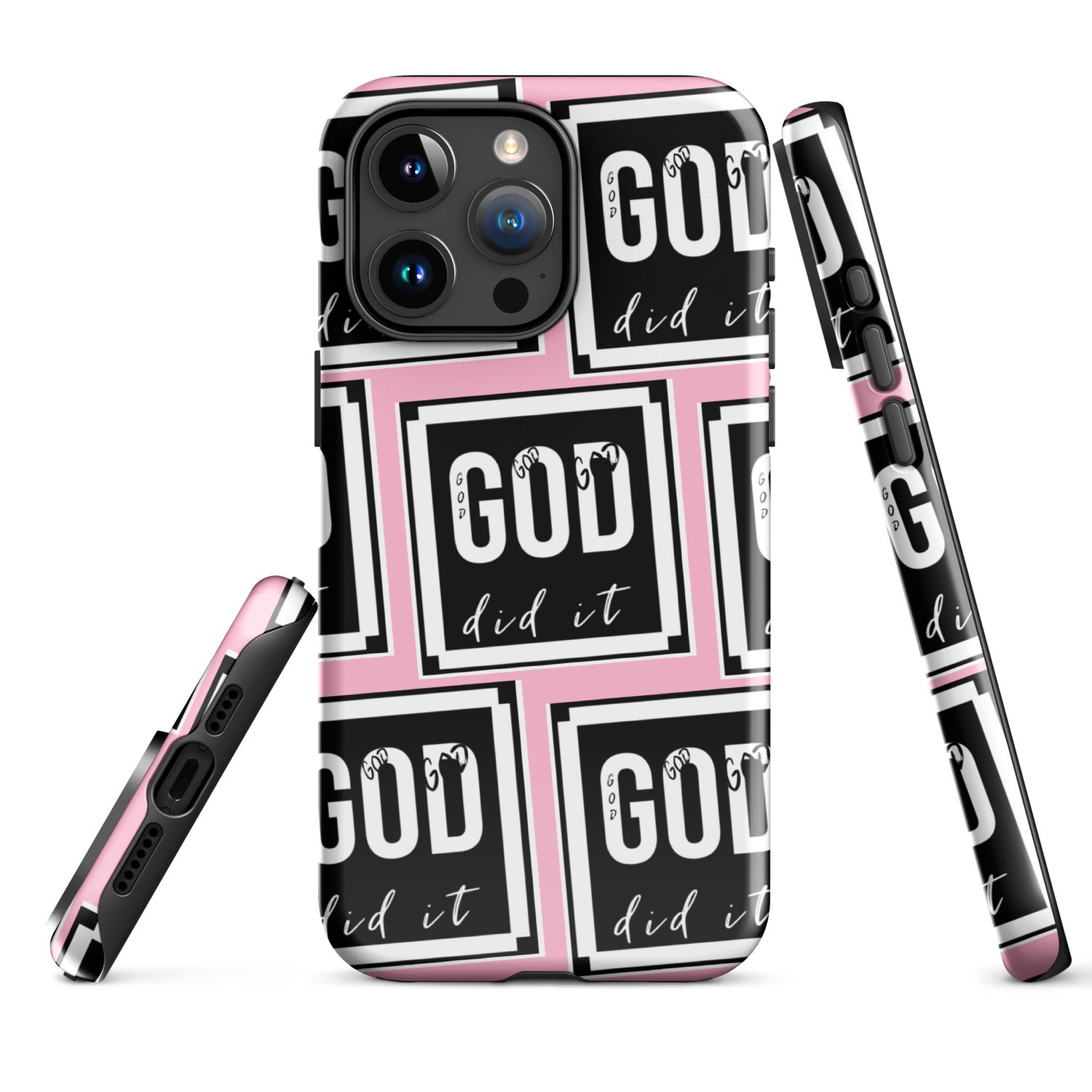 GOD did it c3 phone Case for iPhone®