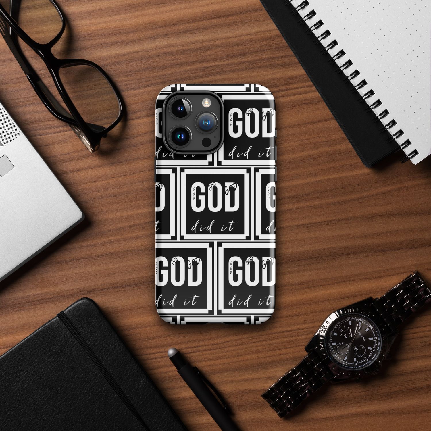 GOD did it c3 phone Case for iPhone®