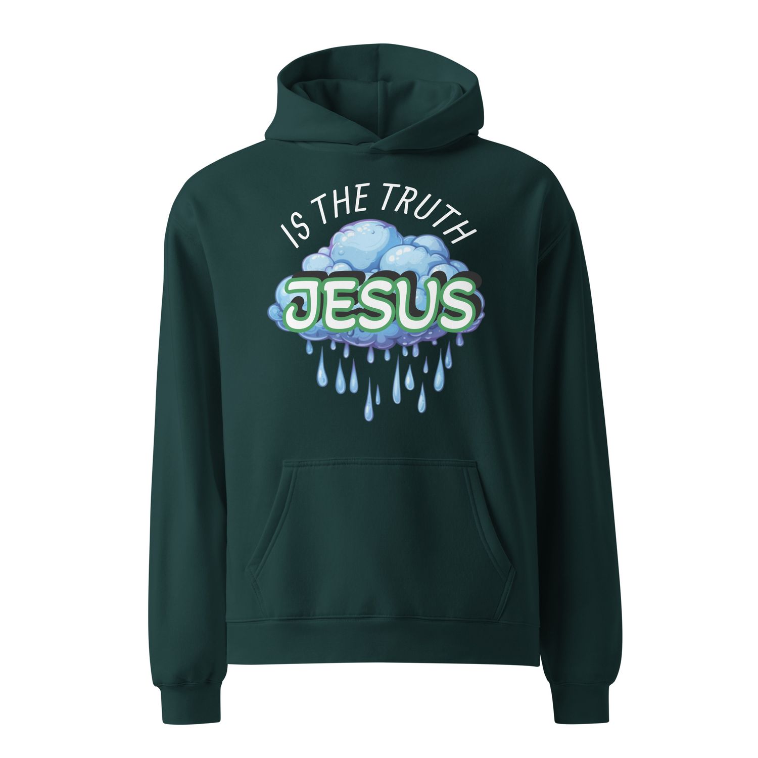 JESUS IS oversized hoodie