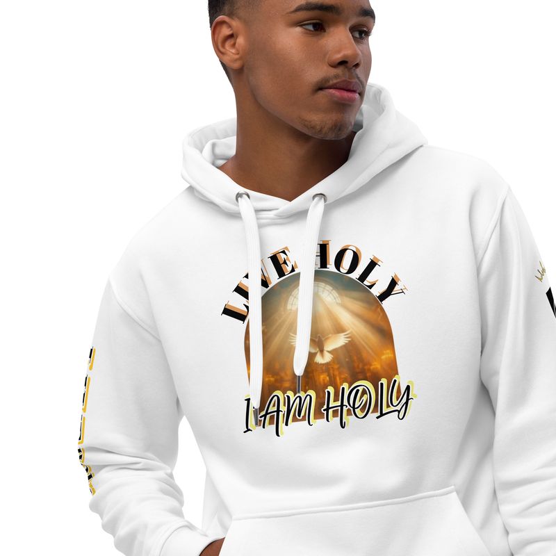 live holy unisex hoodie