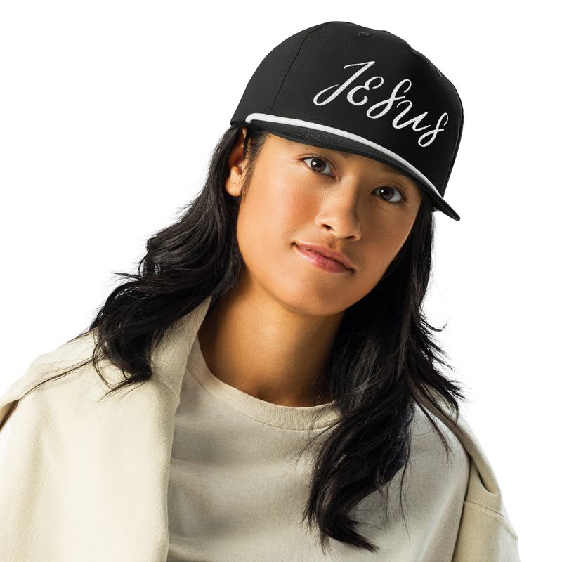 JESUS embroidered hat