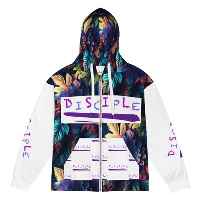 disciple unisex zip hoodie
