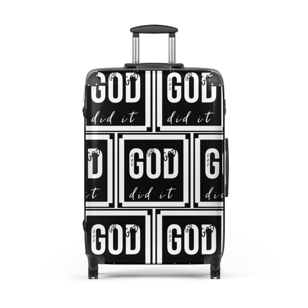 GOD DID IT c3 SUITCASE