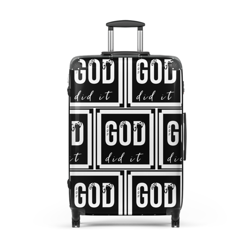 GOD DID IT c3 SUITCASE