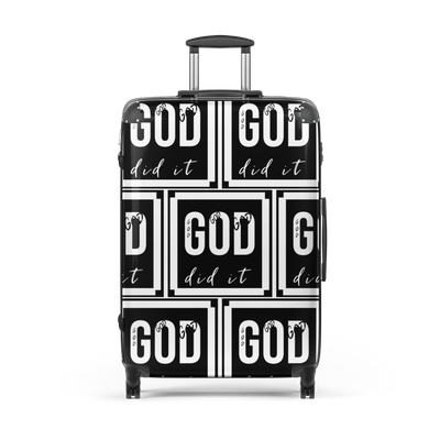 GOD DID IT c3 SUITCASE