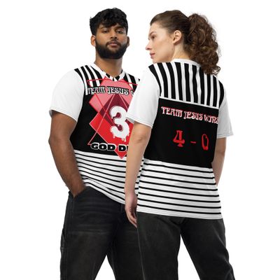 TEAM JESUS WINS sports jersey