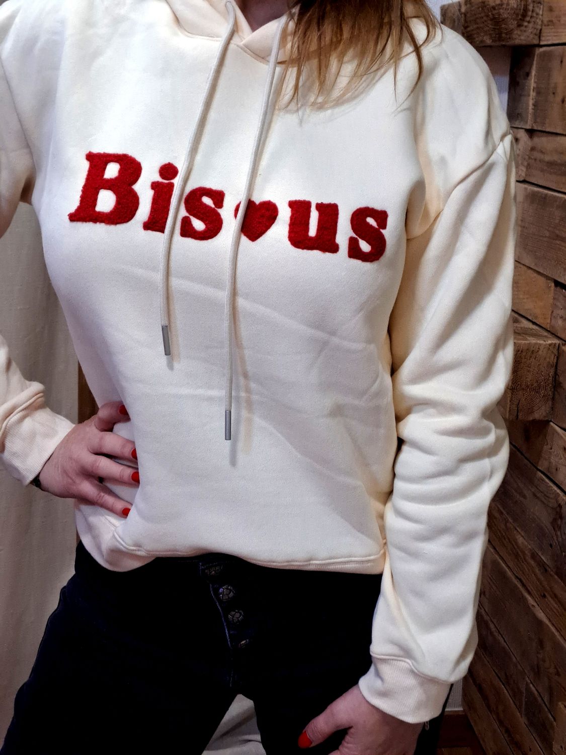 Le sweat Bisous
